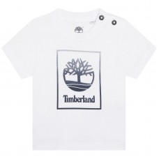 Timberland Infant Boys Short Sleeve T-Shirt - White
